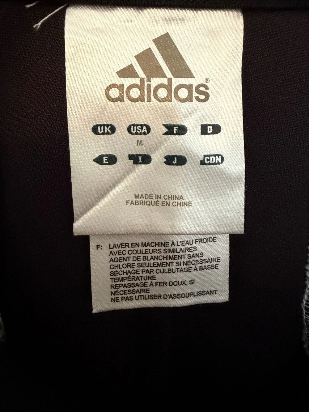 Adidas Baseball Pants Mens Sz M Black Climalite Snap Zip Athletic Sport Pockets